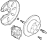 Brakes back category icon/image